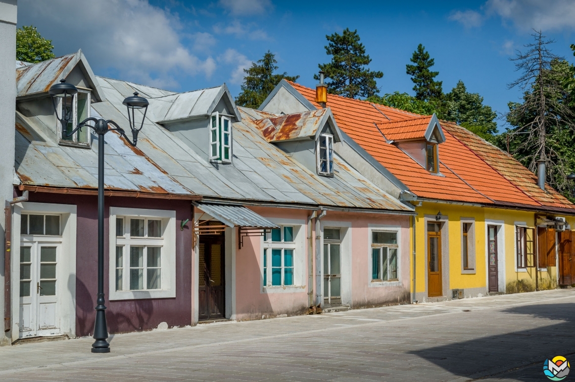 Улица исторического центра, Цетине, Черногория